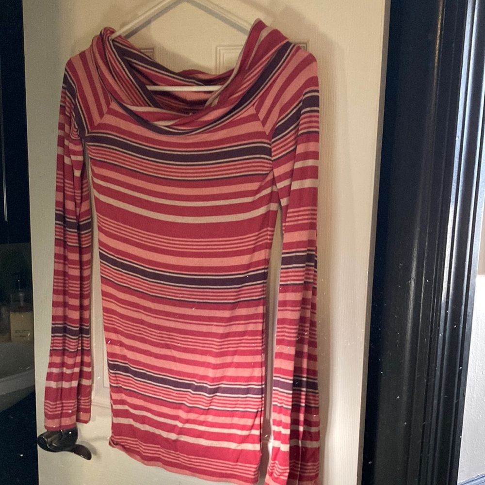 Free People off shoulder sweater micro mini dress size  XS